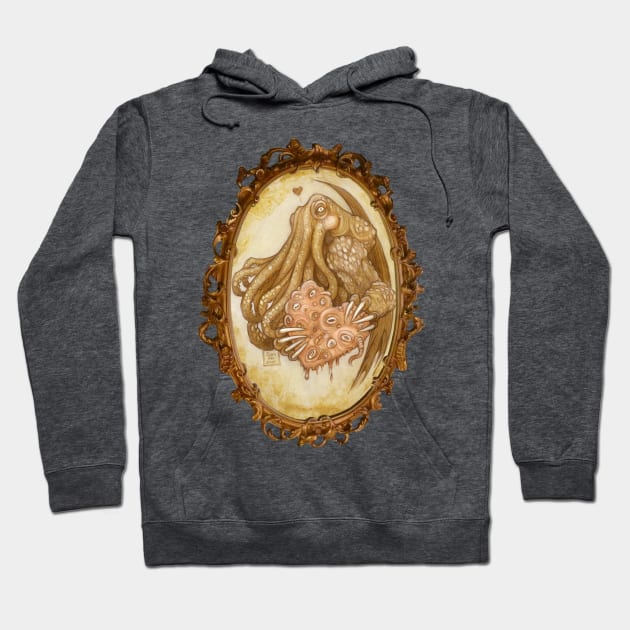 Cthulhu love Hoodie by BohemianWeasel